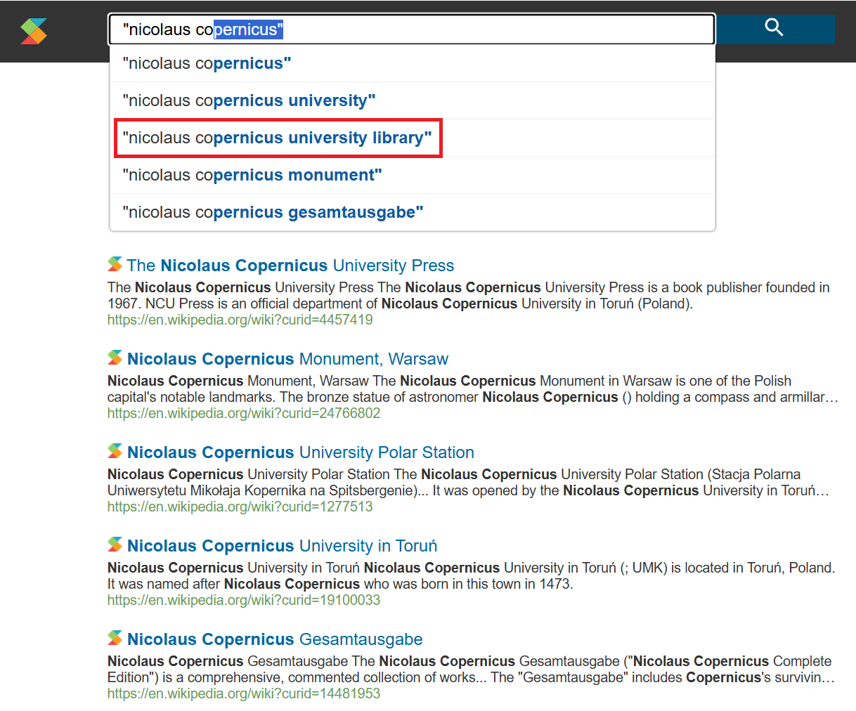 without sliding window completion expansion